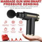 5-in-1 Rechargeable Body Massage Gun/Deep Tissue Muscle Pain Relaxation Tool Unisex