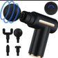 5-in-1 Rechargeable Body Massage Gun/Deep Tissue Muscle Pain Relaxation Tool Unisex